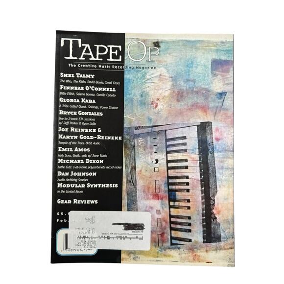 Lot of 8 Tape Op Magazines 160-167 Finneas Alan Parsons Recording Music Audio - Picture 2 of 12